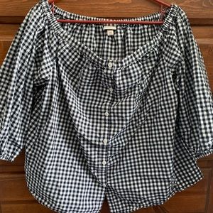 Off the shoulder top